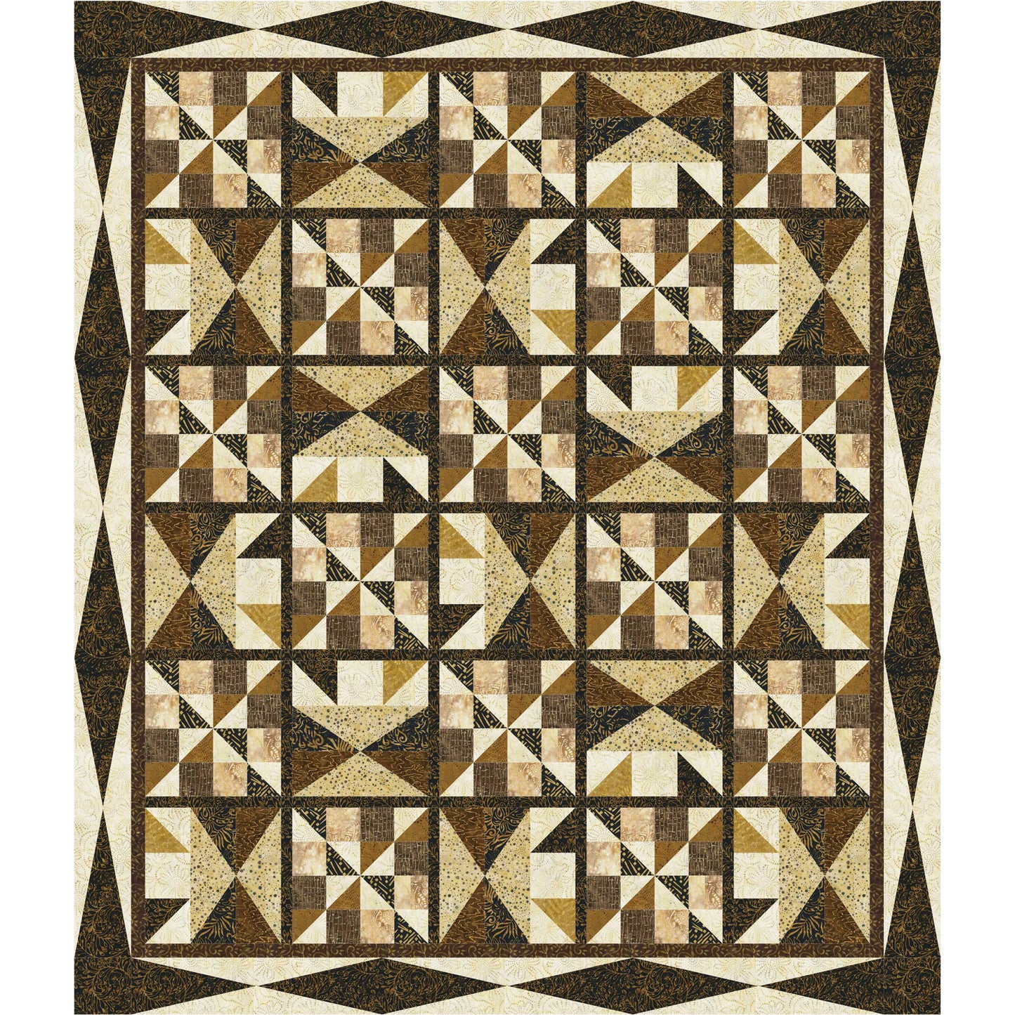 Wood Works Quilt PS-1029e  - Downloadable Pattern