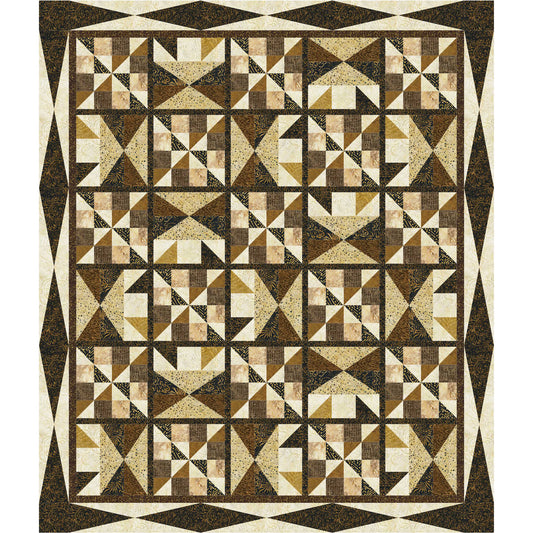 Wood Works Quilt PS-1029e  - Downloadable Pattern