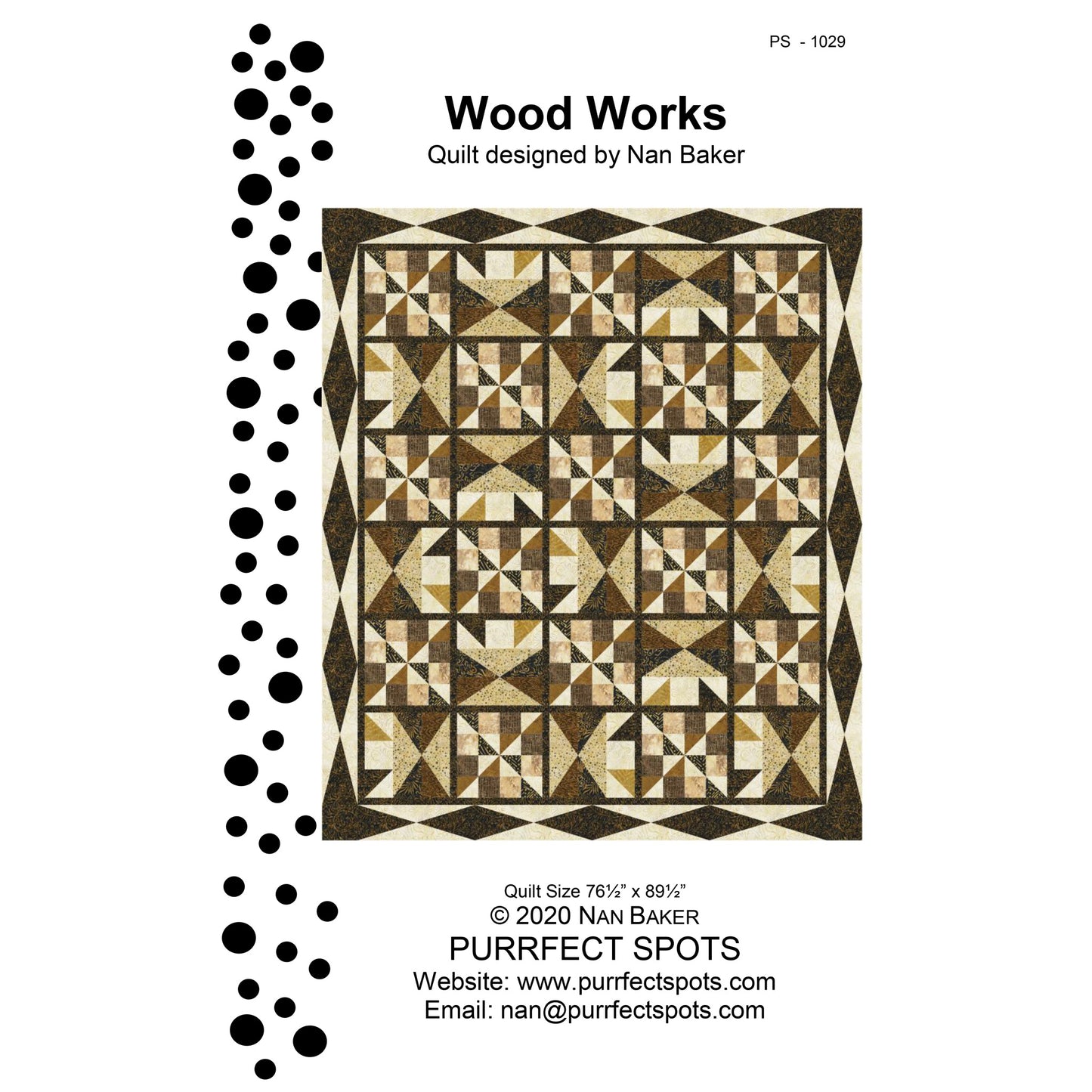 Wood Works Quilt PS-1029e  - Downloadable Pattern