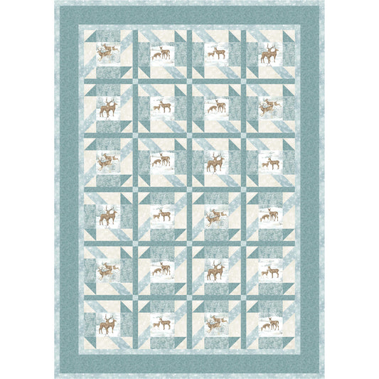 Deer Duos Quilt PS-1031e - Downloadable Pattern