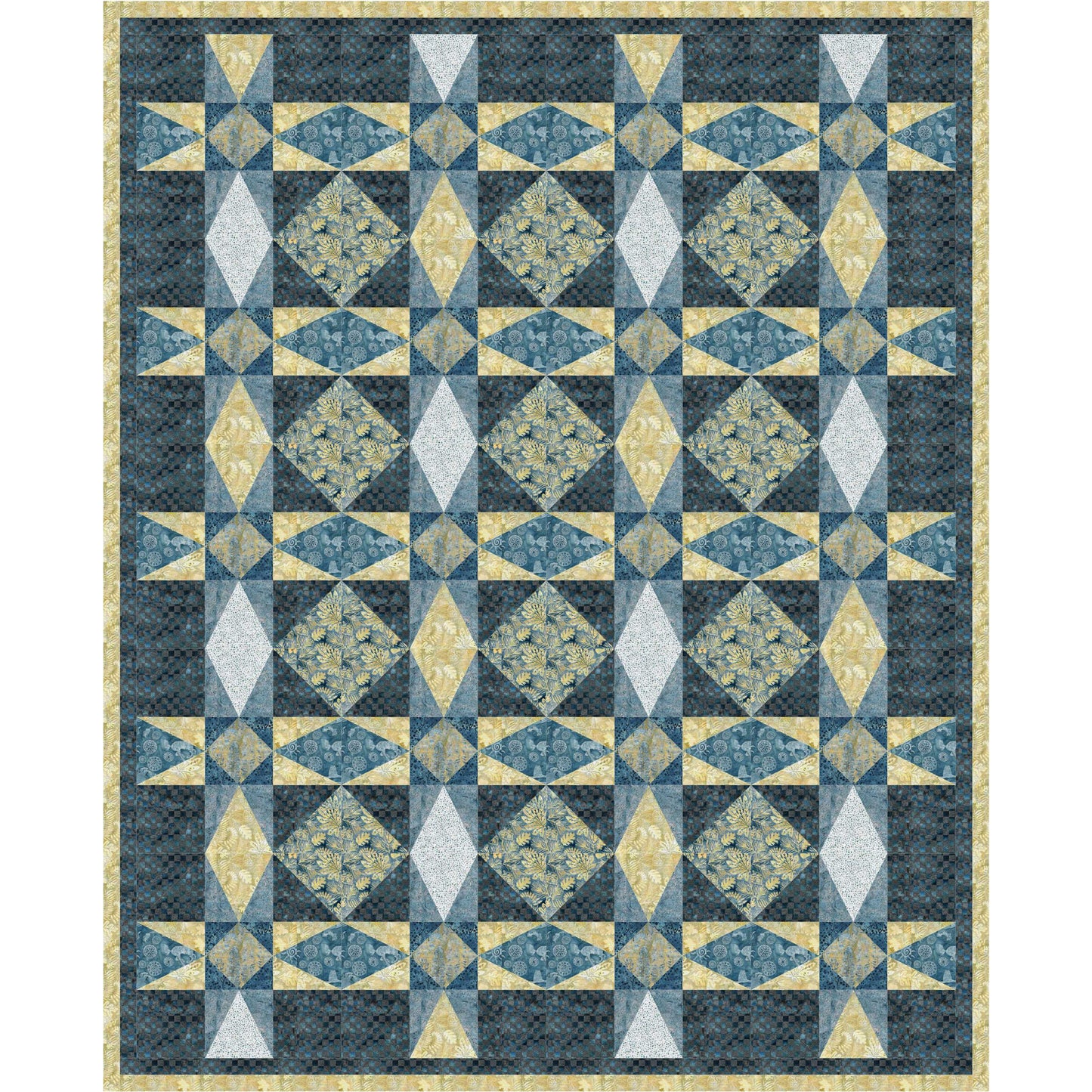 Denim Daze Quilt PS-1034e - Downloadable Pattern