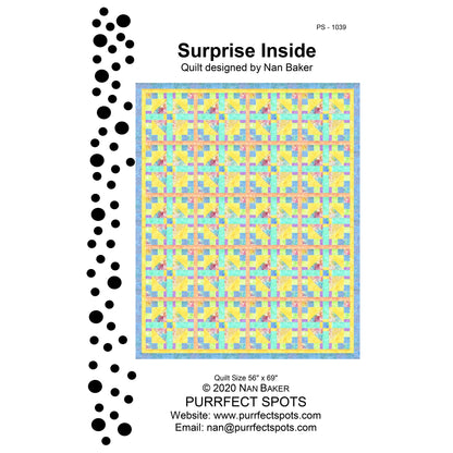 Surprise Inside Quilt PS-1039e - Downloadable Pattern