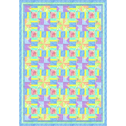 Wind Farms Quilt Pattern PS-1040 - Paper Pattern