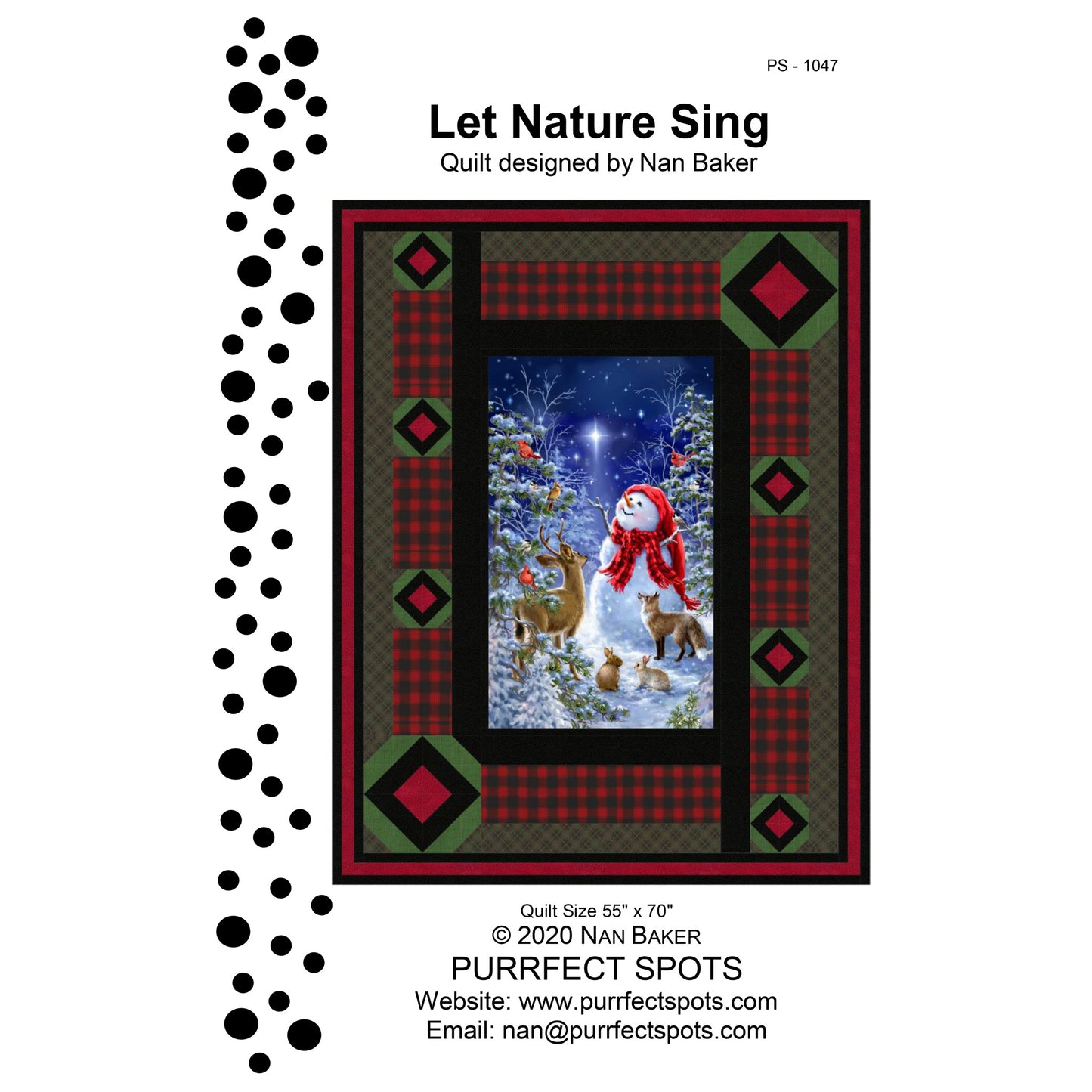 Let Nature Sing Quilt PS-1047e - Downloadable Pattern