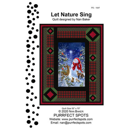 Let Nature Sing Quilt PS-1047e - Downloadable Pattern