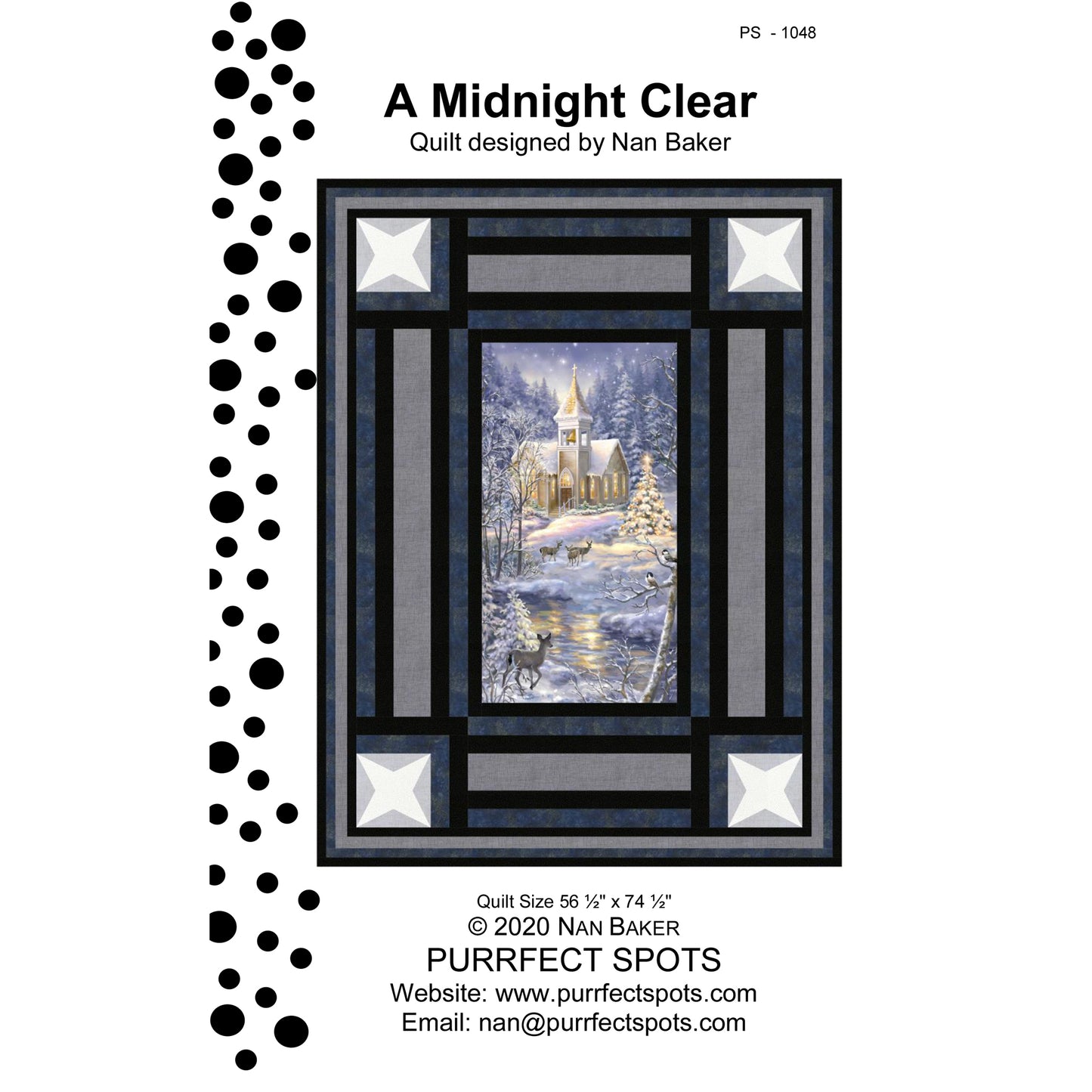 A Midnight Clear Quilt PS-1048e - Downloadable Pattern