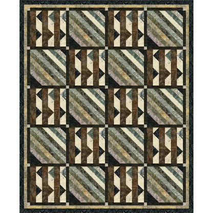 Sticks and Stripes Quilt PS-1049e - Downloadable Pattern