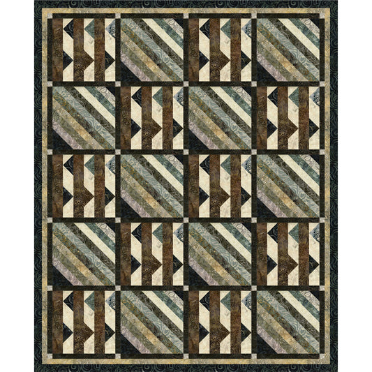 Sticks and Stripes Quilt PS-1049e - Downloadable Pattern