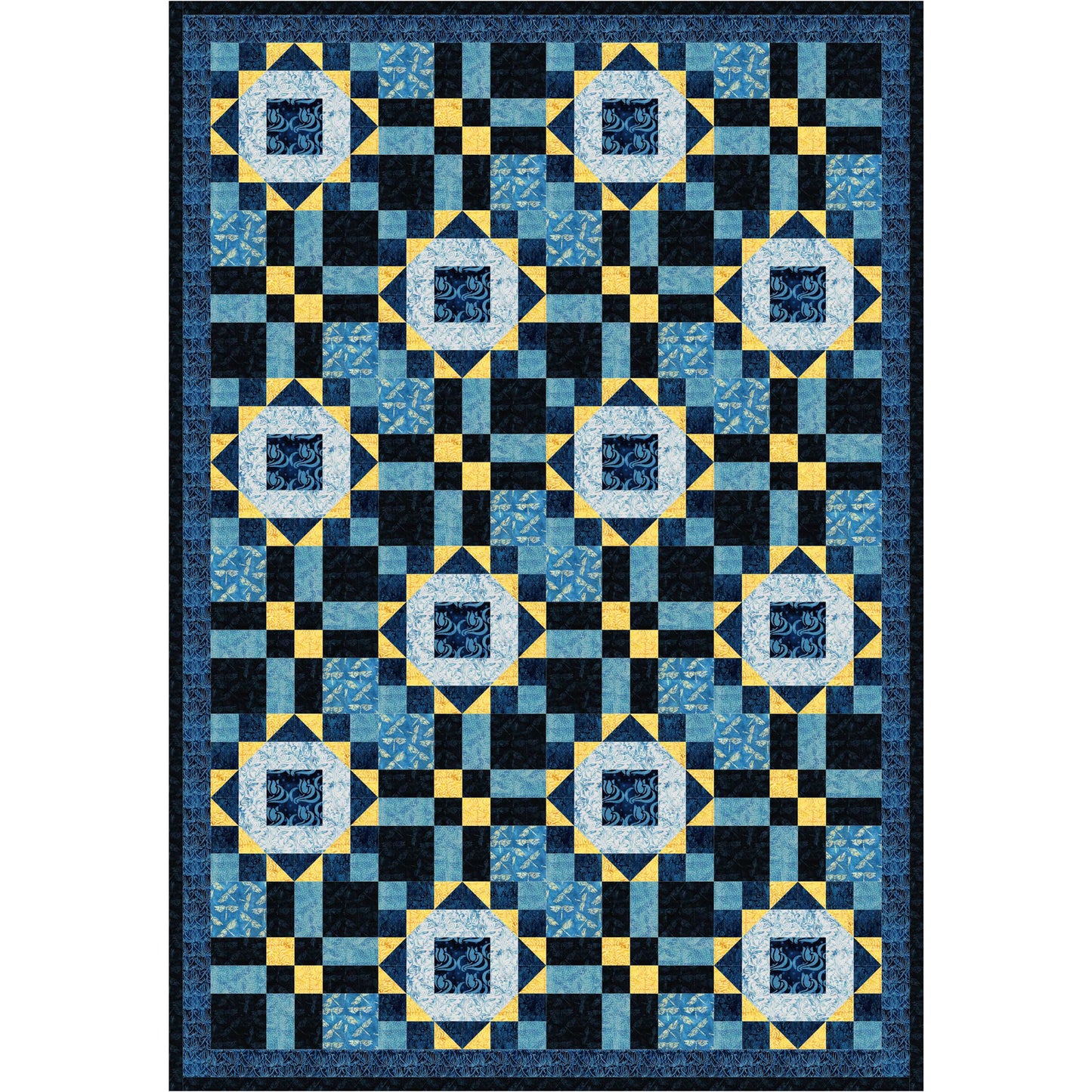 City Lights Quilt PS-1055e - Downloadable Pattern