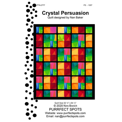 Crystal Persuasion Quilt PS-1057e - Downloadable Pattern