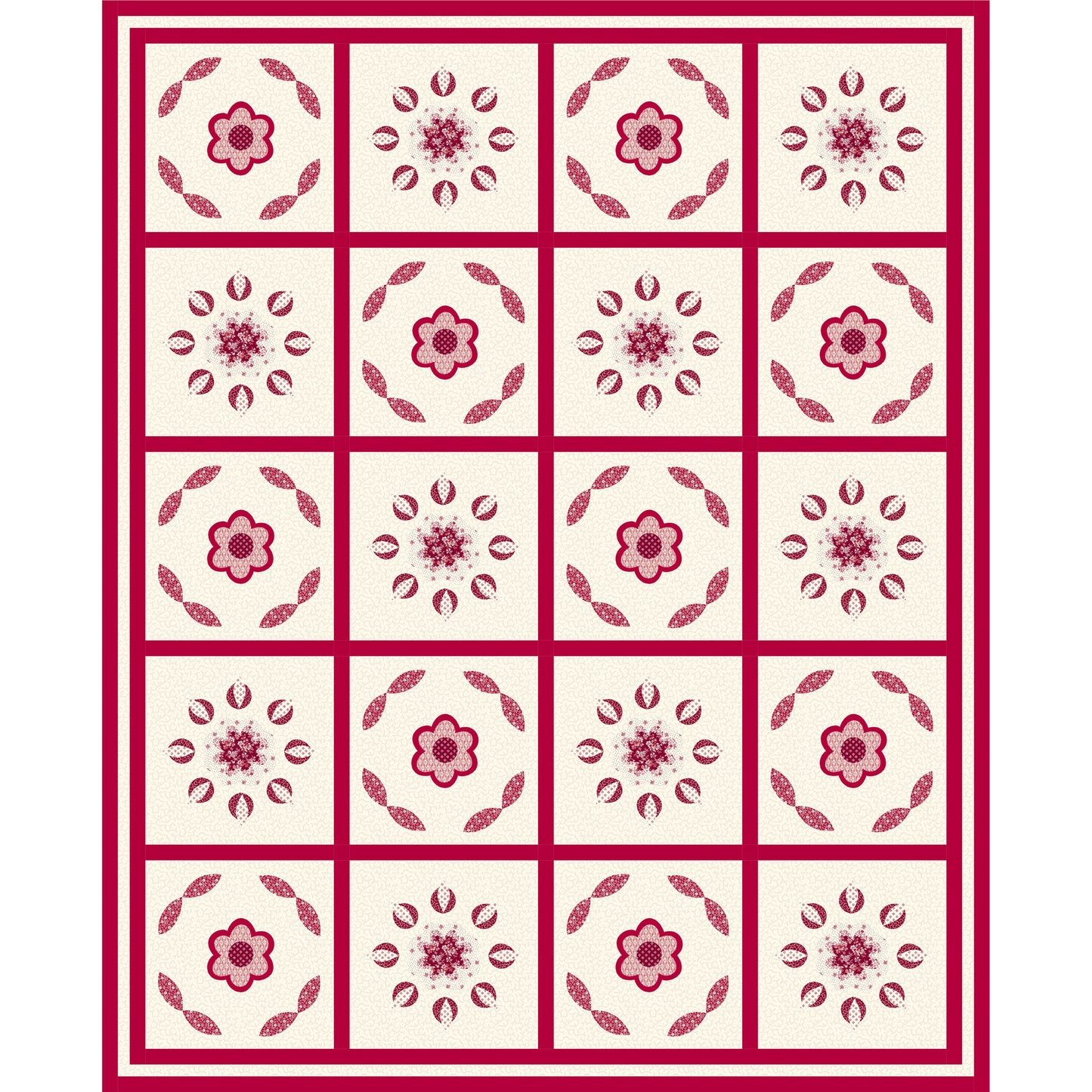 Cherries Jubilee Quilt Pattern PS-1062 - Paper Pattern