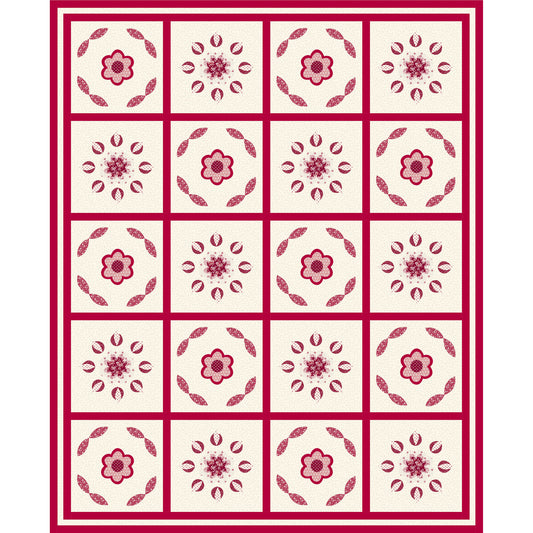 Cherries Jubilee Quilt PS-1062e - Downloadable Pattern