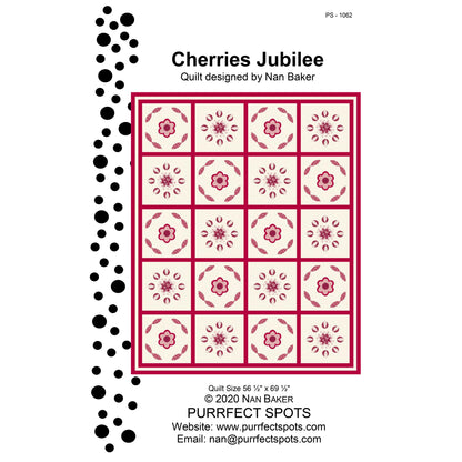 Cherries Jubilee Quilt Pattern PS-1062 - Paper Pattern