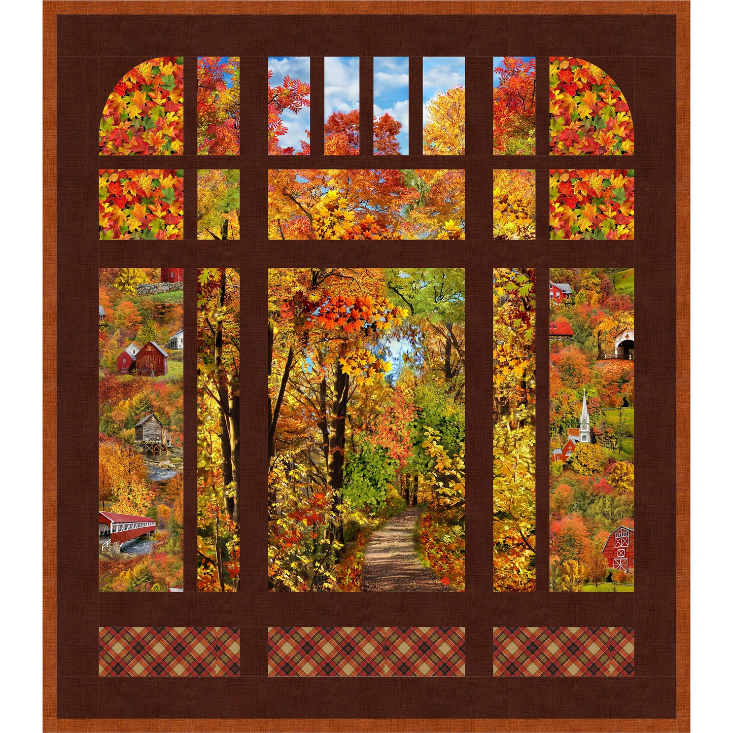 Fall Countryside Quilt PS-1065e - Downloadable Pattern