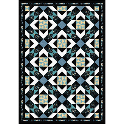 Moonlight Rendezvous Quilt Pattern PS-1069 - Paper Pattern