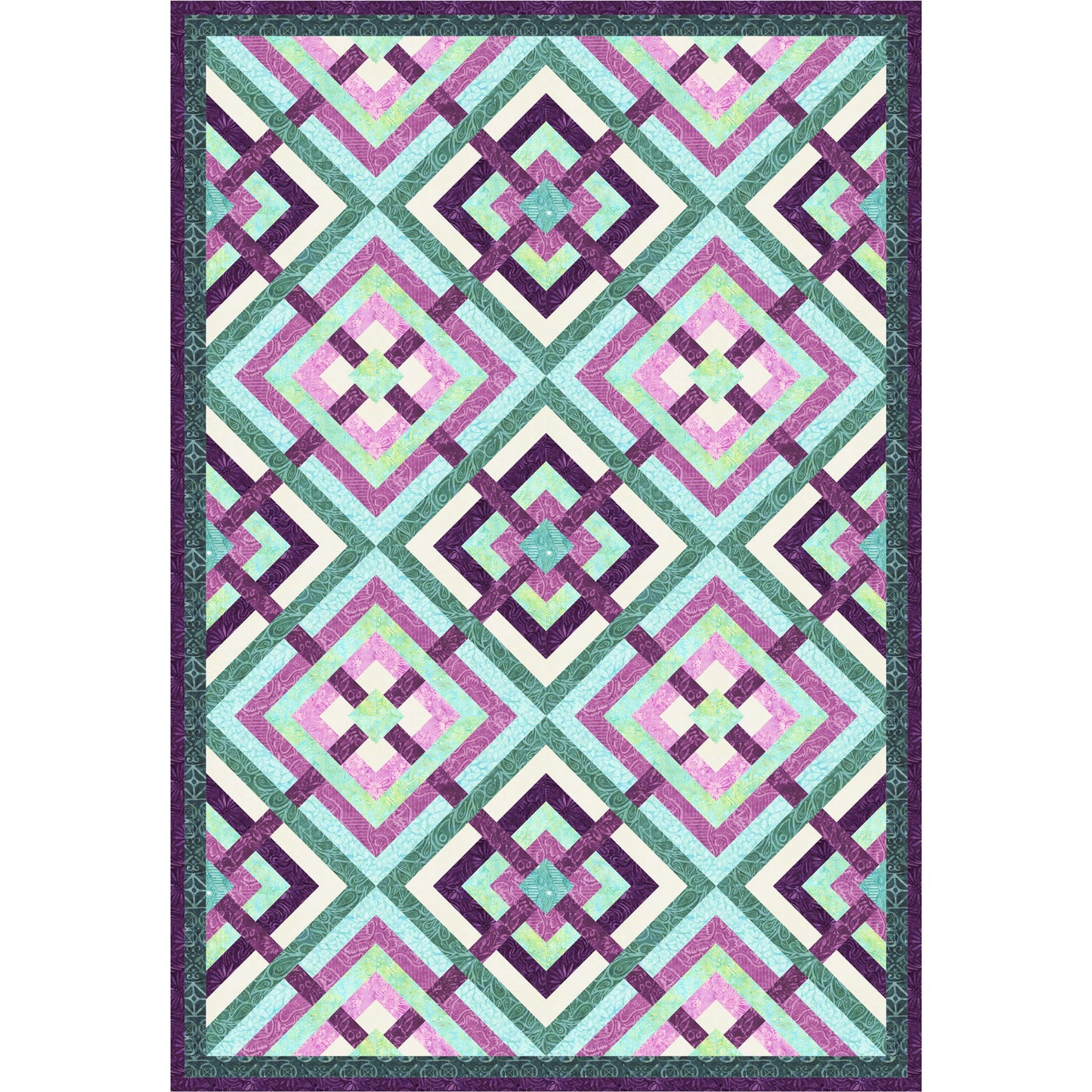 Grape Slush Quilt Pattern PS-1071 - Paper Pattern