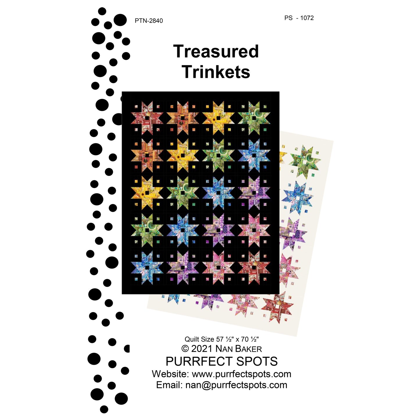Treasured Trinkets Quilt PS-1072e - Downloadable Pattern