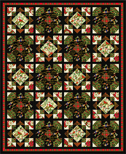 Nutcracker Sweets Quilt PS-1086e - Downloadable Pattern