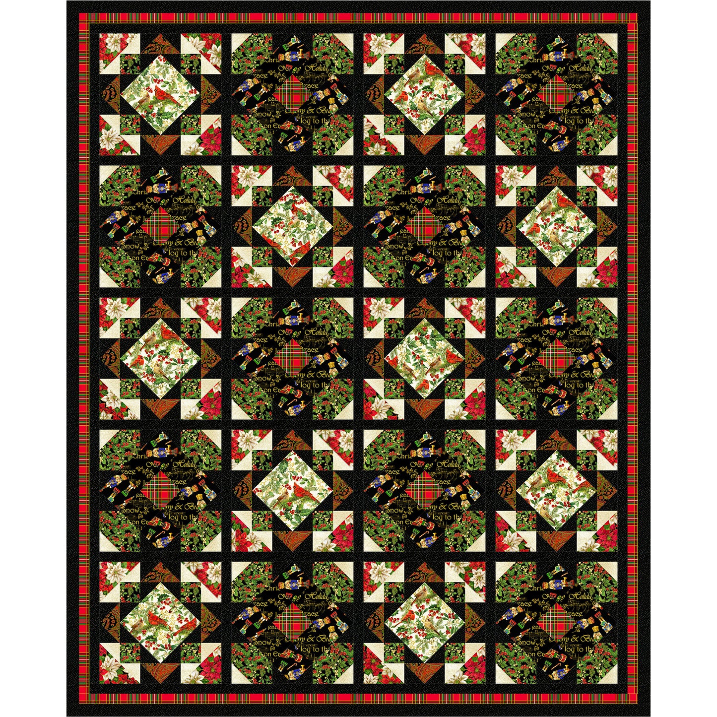 Nutcracker Sweets Quilt Pattern PS-1086 - Paper Pattern