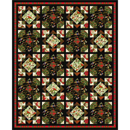 Nutcracker Sweets Quilt Pattern PS-1086 - Paper Pattern