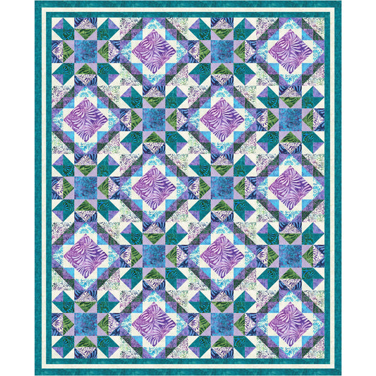 Amethyst Secrets Quilt PS-1137e - Downloadable Pattern