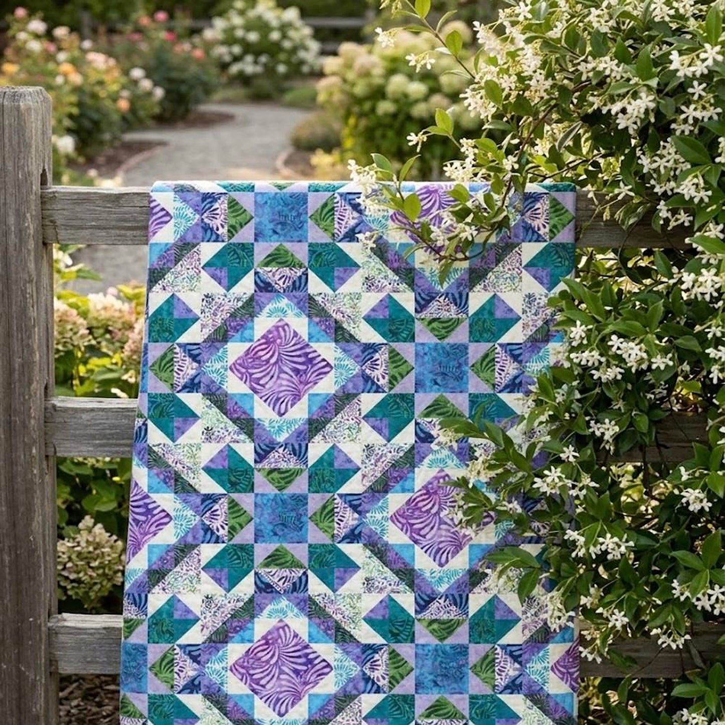 Amethyst Secrets Quilt PS-1137e - Downloadable Pattern