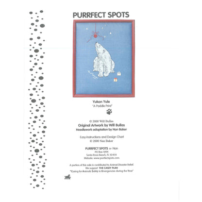 Yukon Yule Cross Stitch Pattern PS-2063 - Paper Pattern