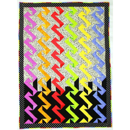 Memphis Ribbon & Blues Quilt PS-901e - Downloadable Pattern