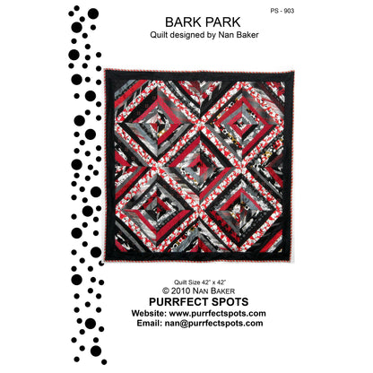 Bark Park Quilt Pattern PS-903 - Paper Pattern