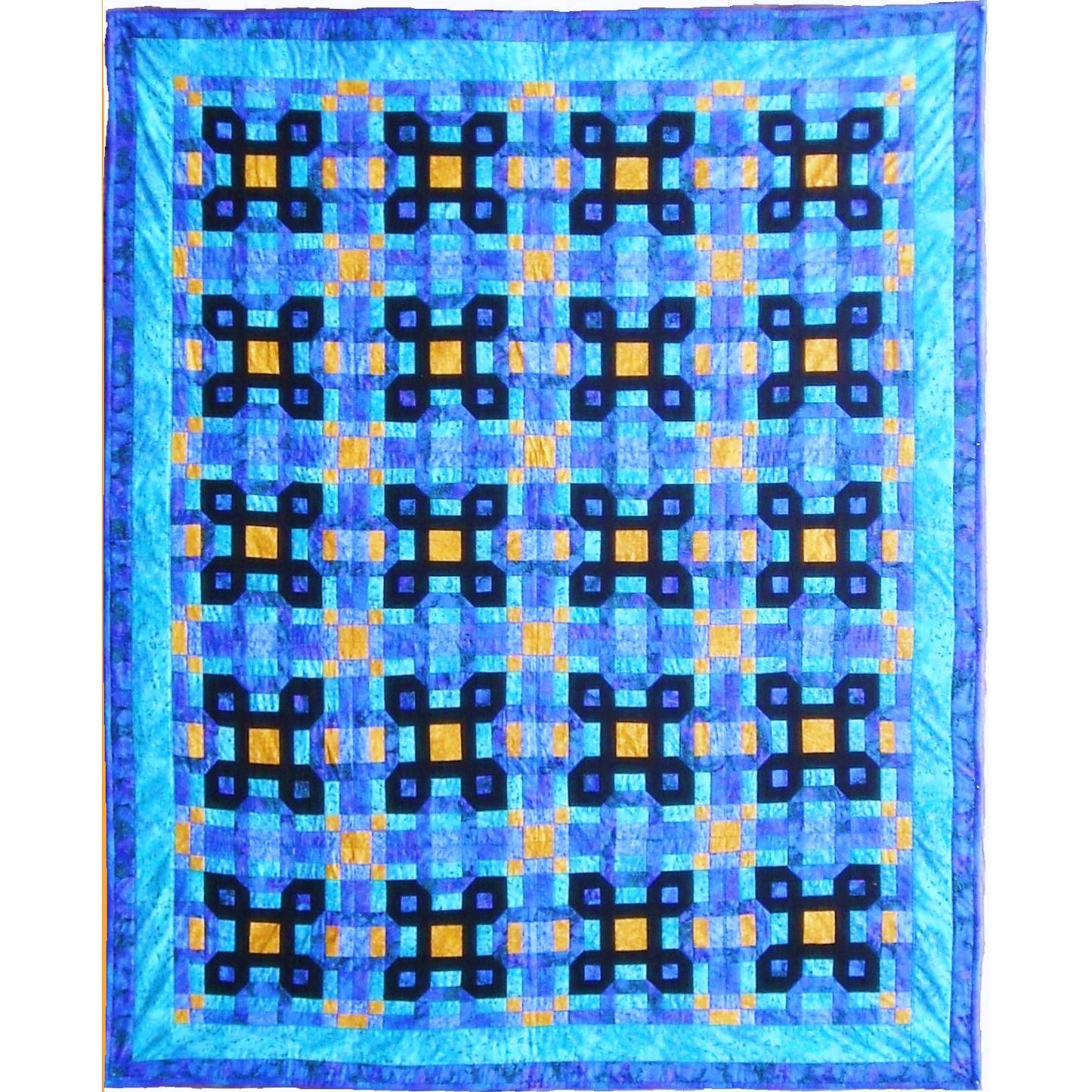 Black Tie Required Quilt PS-905e - Downloadable Pattern