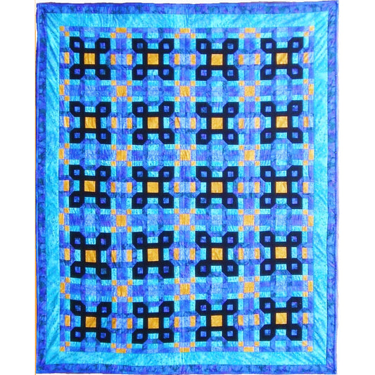 Black Tie Required Quilt Pattern PS-905 - Paper Pattern