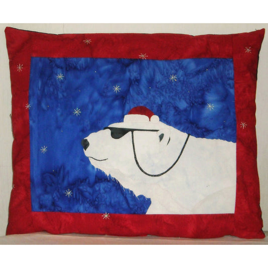 Cool Yule Bear Pillow Pattern PS-909 - Paper Pattern