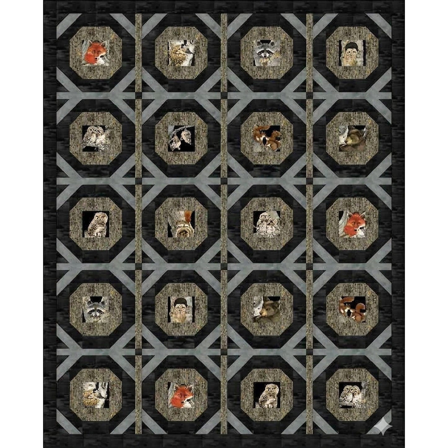 Night Watch Quilt Pattern PS-912 - Paper Pattern