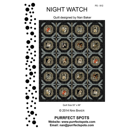 Night Watch Quilt Pattern PS-912 - Paper Pattern