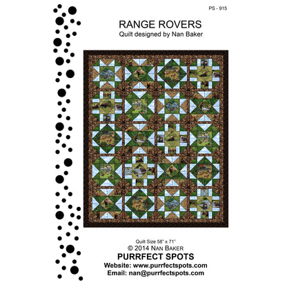 Range Rovers Quilt PS-915e - Downloadable Pattern