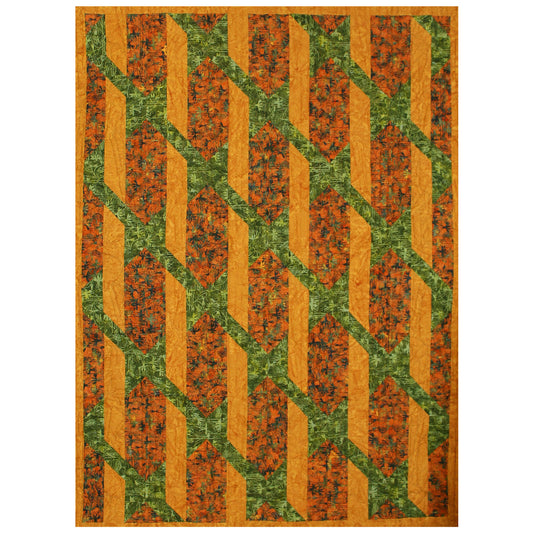 Tropical Tangles Quilt PS-918e - Downloadable Pattern