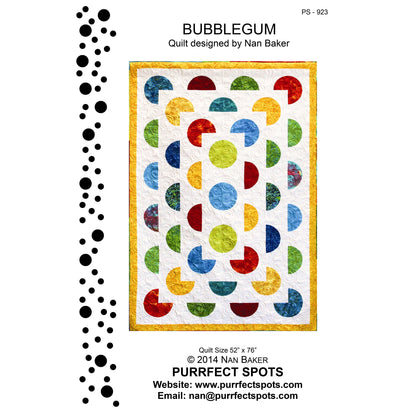 Bubblegum Quilt Pattern PS-923 - Paper Pattern