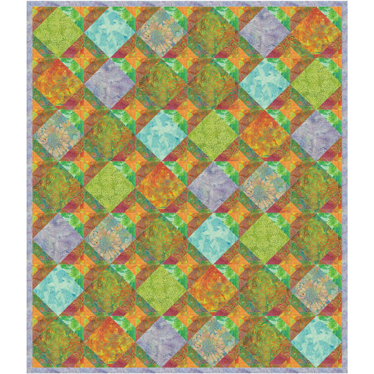 Sherbet Delight Quilt PS-932e - Downloadable Pattern