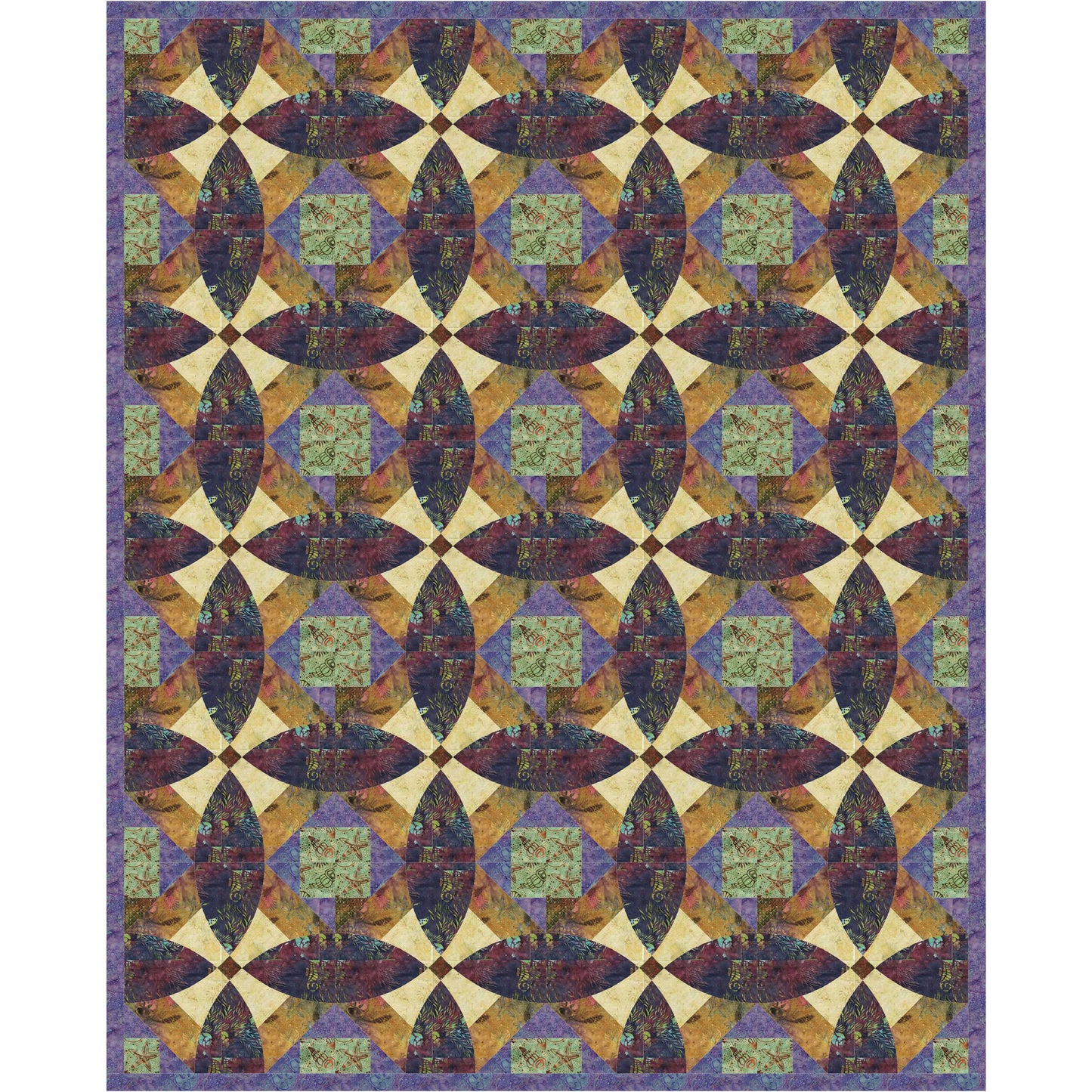 California Coastline Quilt PS-944e - Downloadable Pattern