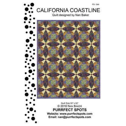 California Coastline Quilt PS-944e - Downloadable Pattern