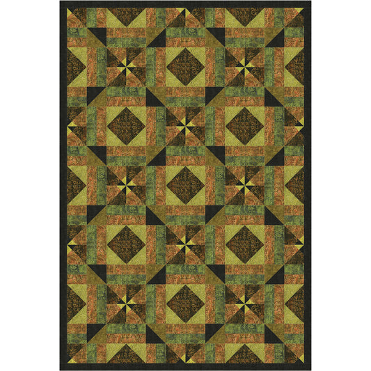 Copper Clockworks Quilt PS-946e - Downloadable Pattern