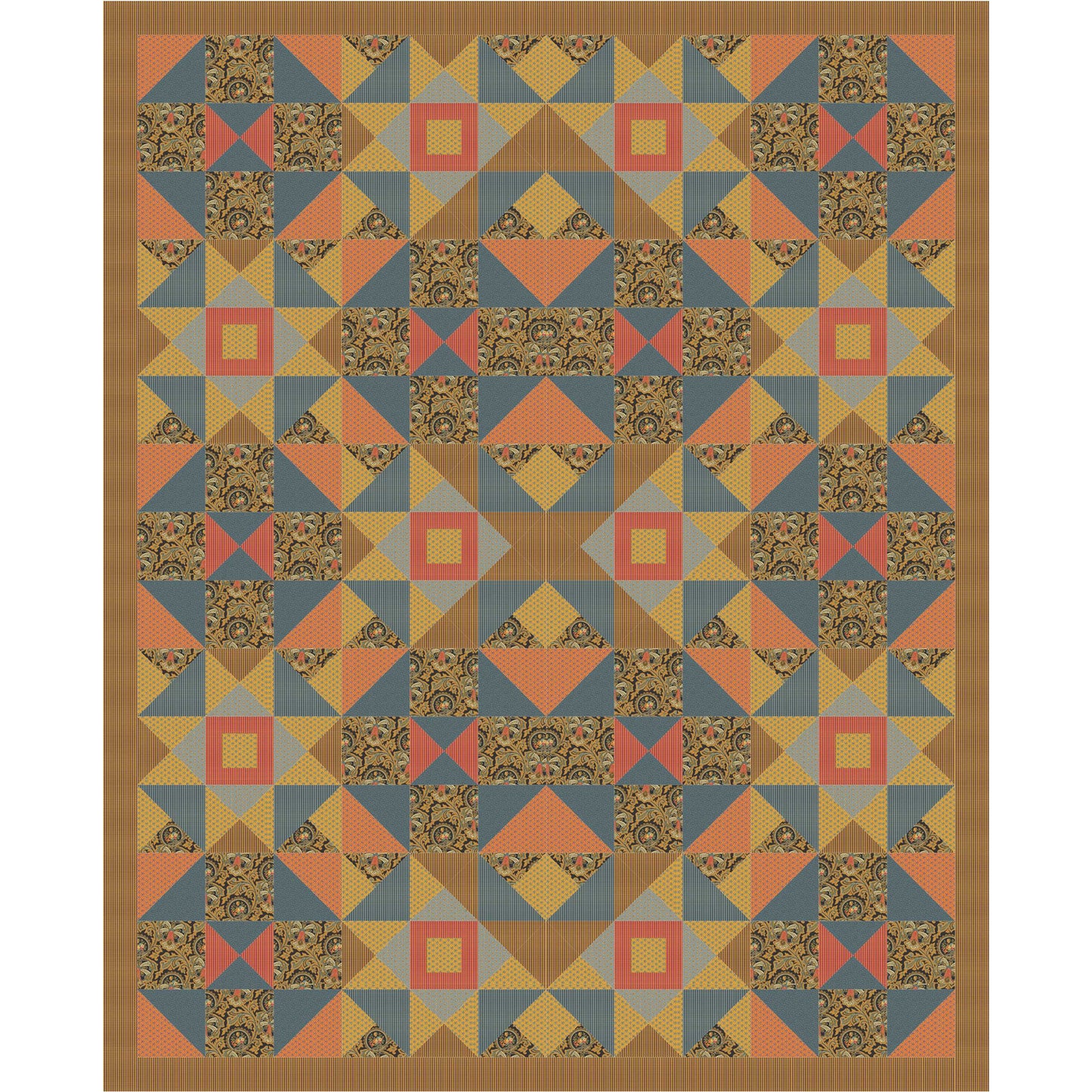 Dodging Corners Quilt Pattern PS-947 - Paper Pattern