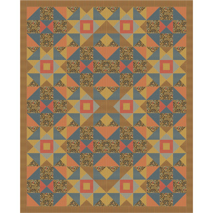 Dodging Corners Quilt Pattern PS-947 - Paper Pattern