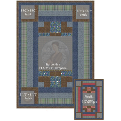 Passages of Time Quilt Pattern PS-948 - Paper Pattern