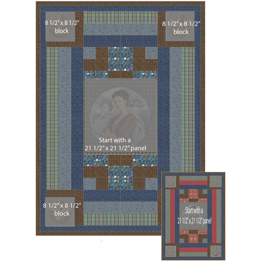 Passages of Time Quilt Pattern PS-948 - Paper Pattern