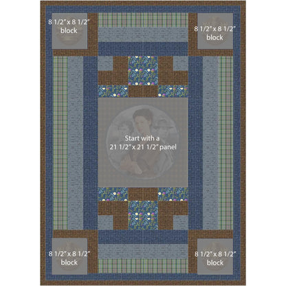 Passages of Time Quilt Pattern PS-948 - Paper Pattern
