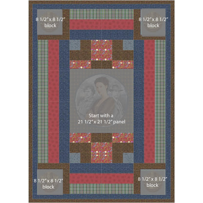Passages of Time Quilt Pattern PS-948 - Paper Pattern