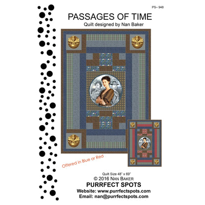 Passages of Time Quilt Pattern PS-948 - Paper Pattern
