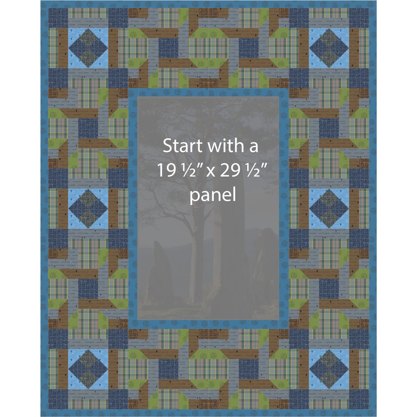 Stone of the Ages Quilt Pattern PS-949 - Paper Pattern
