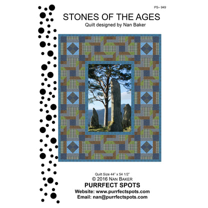 Stone of the Ages Quilt Pattern PS-949 - Paper Pattern